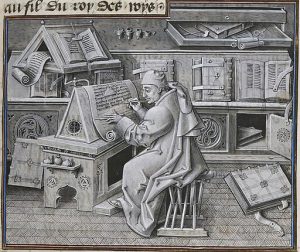 European scribe - Tavernier Jean Mielot