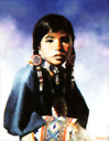 Native American Youth portrait by Frank Szasz Native American Youth portrait by Frank Szasz